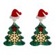 thumbnail image 1 of Aretes de plata BRILLAR 1 par de dibujos animados Navidad estilo 2, 1 of 5