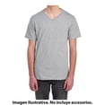 thumbnail image 2 of Playera Fruit of the Loom Para hombre cuello v, algodón sustentable, gris jaspe, talla G, 2 of 4