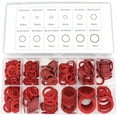 thumbnail image 1 of Red Vulcanized Fiber Washers, Flat Washer Assortment For Mechanical Strength And Plastic Box Storage, 1 of 5