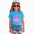 thumbnail image 4 of HCNTES Toddler Baby Girl Halloween Shirt Cute Ghost Pumpkin T-Shirt for Kids Short Sleeve Tee Fall Tops, 4 of 5