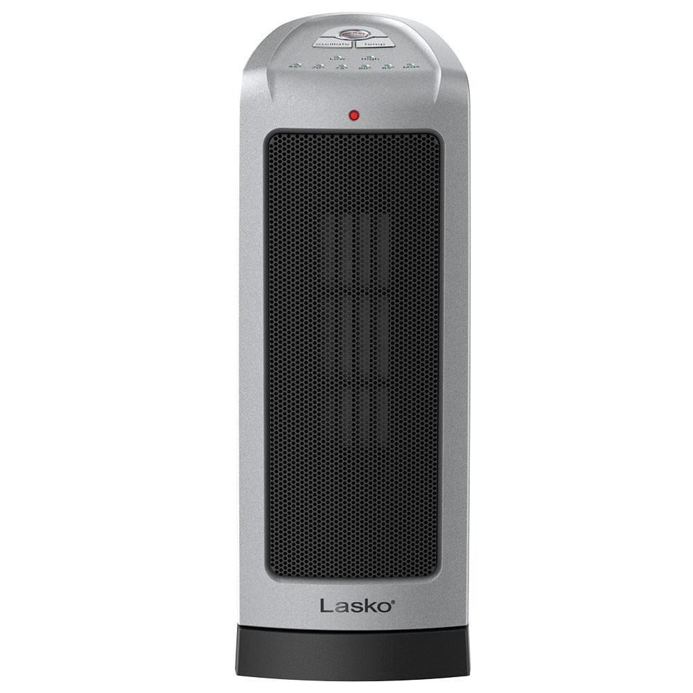 Lasko 5309 Electronic Oscillating Tower Heater, Digital Controls