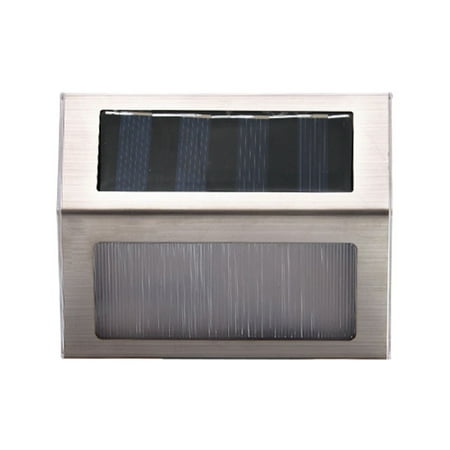 

Solar Step Lights 3 LED Weatherproof Outdoor Lighting for Stairs Walls