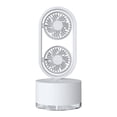 thumbnail image 2 of Boovnll Fan, Double Leaf Spray Water Refrigeration Humidification Fan Ins Desktop Humidifier Desk Fan Office Desktop Dormitory Small Fan, Portable Fan, 2 of 6