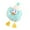 C, variant on Cute Duckling Car Keychain Pendant for Couples and Families - Adorable Big Eye Cartoon Decoration for Bags Cars and Bedrooms