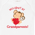 thumbnail image 4 of Inktastic Wild About my Grandparents Boys or Girls Baby Bodysuit, 4 of 5