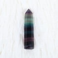 thumbnail image 3 of Natural Fluorite Crystal Point Wand - Single Terminated Amethyst Quartz Healing Stone for Reiki Meditation, Chakra Balancing, Positive Energy, Collectible Specimen (4-5 cm), 3 of 9