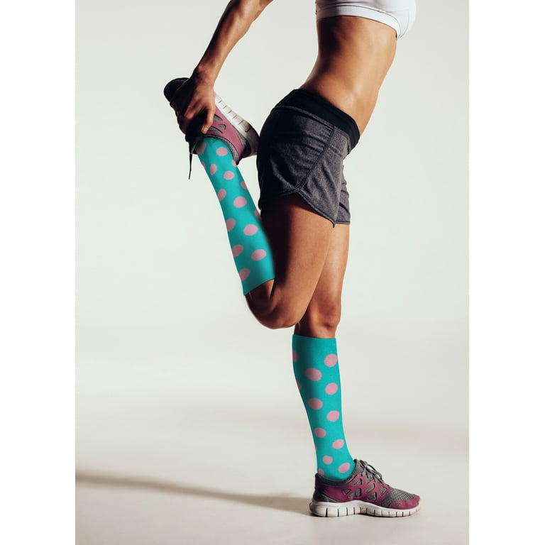 Go2 Fashion Compression Socks for Women 15-20 mmHg Athletic
