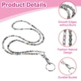 thumbnail image 3 of Cinta para Insignias de 34.6" de Uxcell para Maestros con Clips para Mujeres, Cinta de Cuentas, Regalos Lindos para Maestros, Cadenas de Llaveros, Cian, 3 of 6