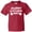 Red, variant on Inktastic Happy Canada Day with Distressed Maple Leaves Youth T-Shirt