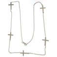 thumbnail image 1 of Collier Station Croix en Argent Sterling 22 Pouces 925, 1 of 1