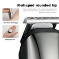 thumbnail image 3 of Mistaha 6 in 1 Electric Hair Clipper Kit with LCD Display, USB Charging, Waterproof Design - Professional Grooming Set for Men - Blue, 3 of 6