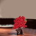 thumbnail image 3 of JJKBVCLO 5PCArtificial Red Fruit Cuttings Berry Christmas Tree Wreath Rattan Diy Material Gold Christmas Decorations, 3 of 4
