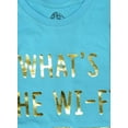 thumbnail image 3 of Girls' "What's the Wifi Password" Graphic T-Shirt, 3 of 3