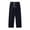 Black, variant on Men's Vintage Casual Loose Fit Jeans Elastic Waist Drawstring Pockets Denim Pants for Outdoor Hiking Jogging Solid Color Light Blue