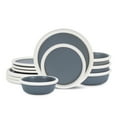 thumbnail image 6 of Stone Lain Capri 12-Piece Dinnerware Set Stoneware, Grey, 6 of 7