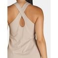 thumbnail image 3 of Athletic Works Women’s Dri-More Sleeveless Tank Dress, Sizes XS-XXXL, 3 of 4