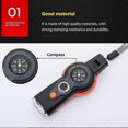 thumbnail image 4 of 7-in-1 Multi-Function Emergency Survival Whistle for Camping and Hiking, 4 of 5