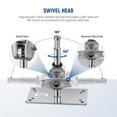 thumbnail image 3 of Soporte de pared y techo NEEWER ST-WM2 para luces tipo anillo de carga de 10 kg, 3 of 7