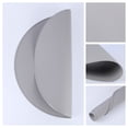 thumbnail image 2 of REGALWOVEN Set of 6 Placemats, Faux Leather Placemats for Kitchen Dining Table Decor Washable Heat Resistant Table Placemats Wipeable Table Mat Gray 15x15in, 2 of 7