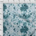 thumbnail image 3 of oneOone Polyester Lycra Teal Blue Fabric Tie Dye Fabric For Sewing Printed Craft Fabric By The Yard 56 Inch Wide, 3 of 6