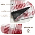 thumbnail image 6 of Red Checkered Area Rug 5x8 FT, Non Slip Bedroom Throw Carpet, Red White Plaid Farmhouse Washable Soft Floor Carpet Non-Shedding Rug for Living Room Nursery Dorm Office, 6 of 9
