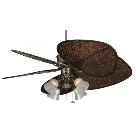 Fanimation F404RS 4-Light Traditional Fitter, Rust