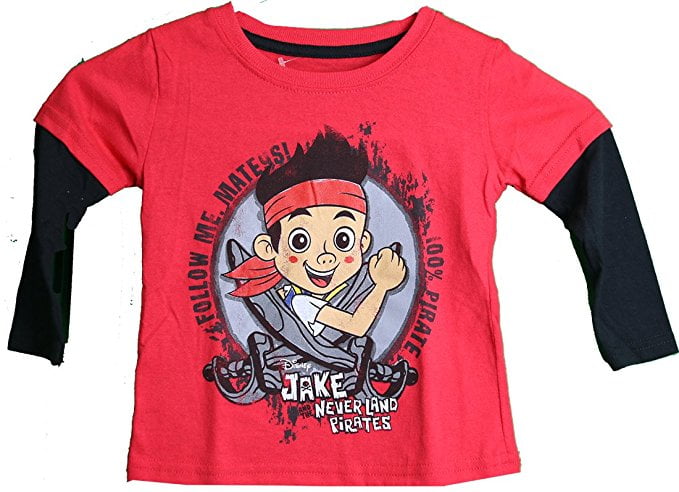 DISNEY JAKE NEVER LAND PIRATES T-SHIRT SIZE 4T YOUTH BRAND NEW