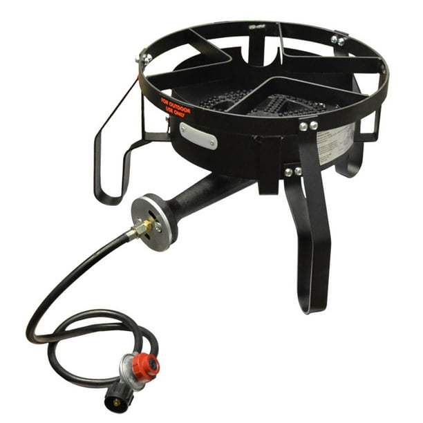 16'' Propane Gas Stove High Pressure Single Burner Outdoor Cooker