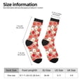 thumbnail image 2 of Vsdgher Tomatoes Crew Socks for Men & Women, Breathable Casual Athletic Ankle Socks, 2 of 6