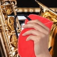 thumbnail image 4 of IFANLANDOR 4Pcs Flute Cleaning Cloth Red Saxophone Clarinet Care Cloth for Removing Oil Fingerprint Stains, 4 of 7