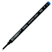 Schmidt 888 Safety Ceramic Tip Plastic Tube Rollerball Refills - Blue Ink, Fine Tip, 1 Pack (SC58117)