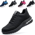 thumbnail image 1 of Zapatos de seguridad, zapatillas de seguridad ligeras, cómodas y antideslizantes para hombres y mujeres (talla 43 UE), 1 of 4