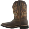 thumbnail image 3 of Justin Men's Driller Western Work Boot Soft Toe Tan 14 EE  US, 3 of 5