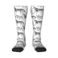 thumbnail image 2 of Lsque German Shepherd Dog Printed Crew Socks Men's Women's LightWeight Thin Casual Calf Socks ,Knee High Socks,Cotton Socks, 2 of 9