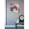 thumbnail image 2 of Epic Graffiti  "Stone Gardens III Red" by Silvia Vassileva, Giclee Canvas Wall Art, 12"x12", 2 of 2