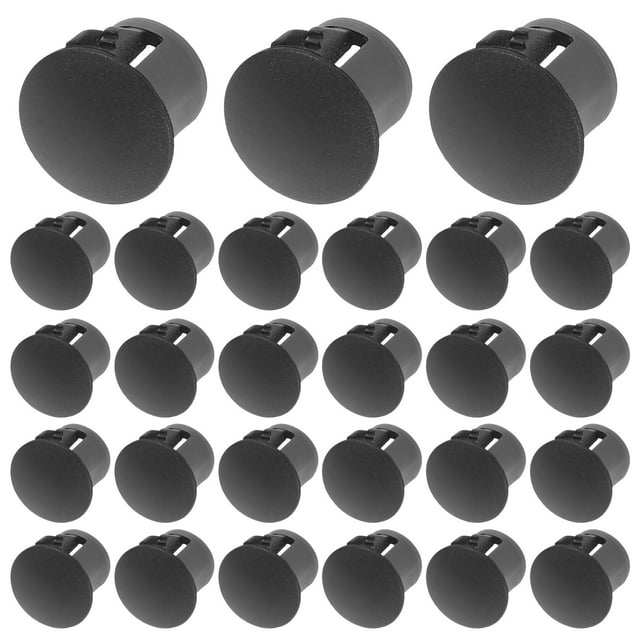 OULII 20Pcs Screw Hole Plugs Round Plastic Cover for Dust Prevention Home Improvement