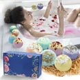 thumbnail image 4 of Hi,Fancy 6 pcs Bath Salt Bath Bomb Natural Bubble Bath Salt Bomb Set Bath Essential Oil Explosive Bomb, 4 of 6