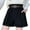Black, variant on Audhol Corduroy Shorts Women Soft Pleated Super Pocket Casual Shorts High Summer Wide Loose Waist Leg Women's Corduroy Pants Shorts for Women Coffee S