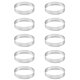 thumbnail image 1 of 10X Moldes Redondos Agujero Acero Inoxidable Para Tartas 20 Cm Anillo De Tarta De Pastel De Mousse Postre De Pizza Molde De DecoracióN De Bricolaje Herramienta De Cocina, 1 of 5