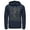 Navy Blue, variant on Men's Batman Ugly Christmas Joker Hammer Pull Over Hoodie Black X Large