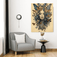 thumbnail image 2 of The Graceful Flutter - "Madame Butterfly Canvas/Poster Art Prints â€“ The Perfect Home Decor Piece", 2 of 4