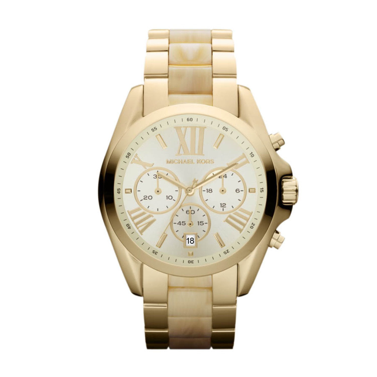 Michael Kors Womens Bradshaw MK5722 White StainlessSteel Quartz Fashion  Watch  Walmartcom