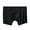 Black, variant on Ice Silk Men Boxers U Convex Design Breathable Mid Waist Men Underpants for Daily Wear ,Gray L