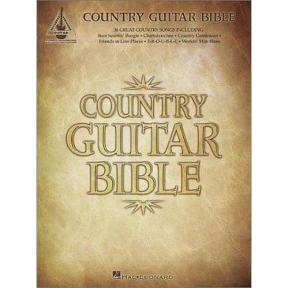 Pre-Owned Country Guitar Bible (Paperback) 0634025597 9780634025594