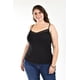 thumbnail image 1 of Blusa básica de tirantes Roman Fashion /Tallas Extras, 001 (Negro) negro 42, 1 of 7
