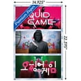 thumbnail image 3 of Netflix Squid Game - Collage Wall Poster with Pushpins, 14.725" x 22.375", 3 of 5