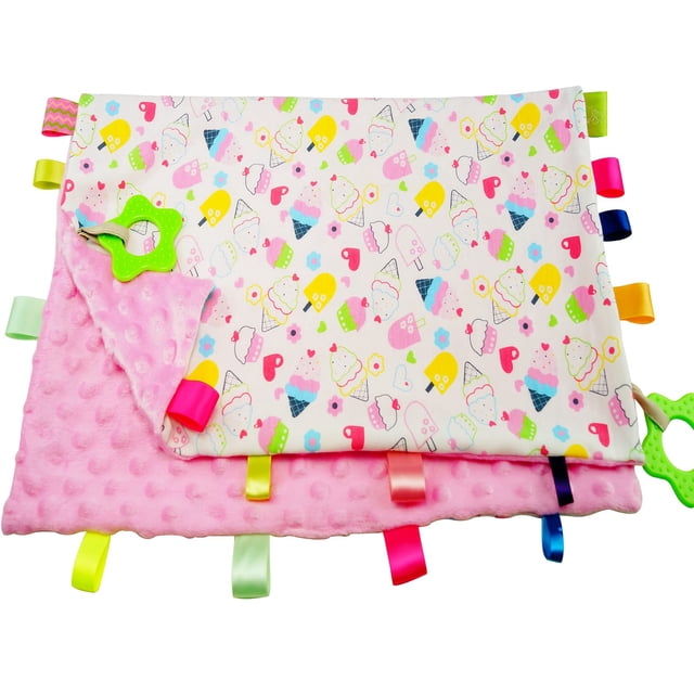 Manta Upalupa Taggy Sensory Soft Baby Security 53 x 46 cm