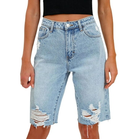 

Women Ladies Jeans Shorts Cotton Zipper Fly Basic Pockets Loose Ripped Customized Summer Jean Pants for Women with Holes Recently Viewed Jean Pajama Pants Women Long Stilt Pants Denim Look Leggings