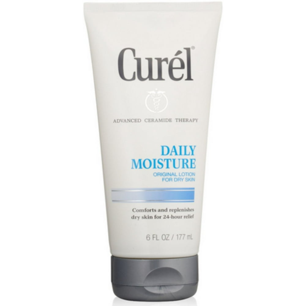 Curel Daily Moisture, Original Lotion for Dry Skin 6 oz (Pack of 3