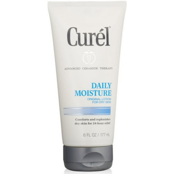 Curel Daily Moisture, Original Lotion for Dry Skin 6 oz (Pack of 6)